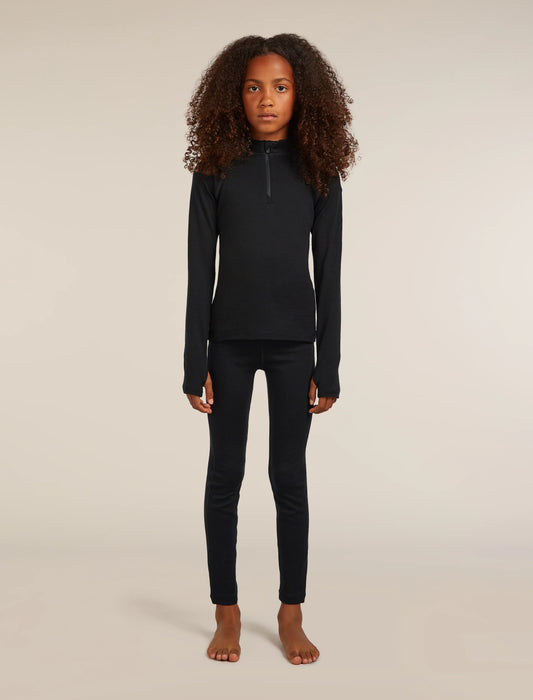 Kids’ Merino 260 Oasis Long Sleeve Half Zip Thermal Top