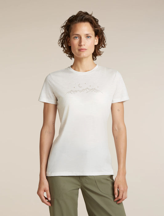 Women's Merino 150 Tech Lite Short Sleeve Tee Sparkling Stars
