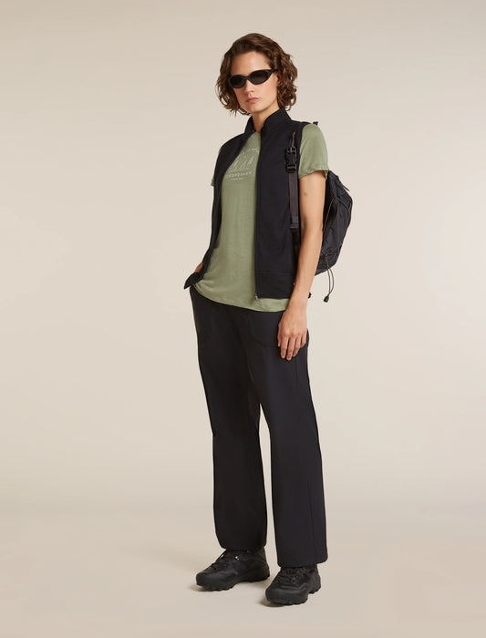 Women's Merino 150 Tech Lite Short Sleeve Tee Peaceful Pass Sleeve
