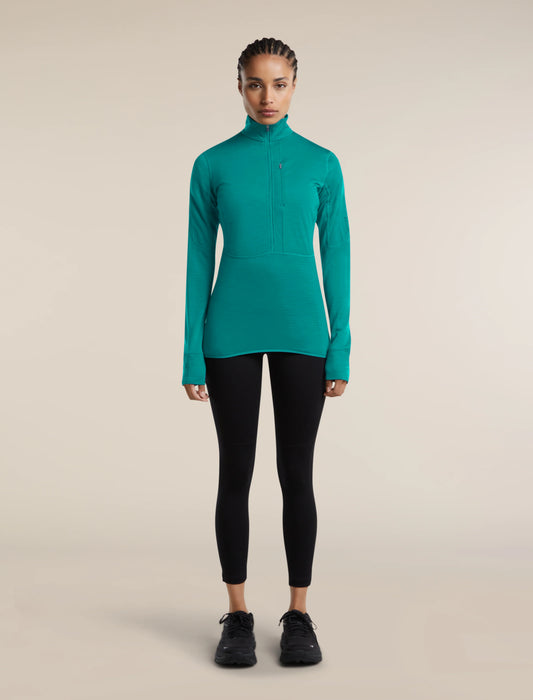 Women's Merino Blend 200 RealFleece™ Descender Long Sleeve Half Zip