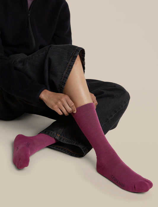Women's Merino Lifestyle Light Crew Socks