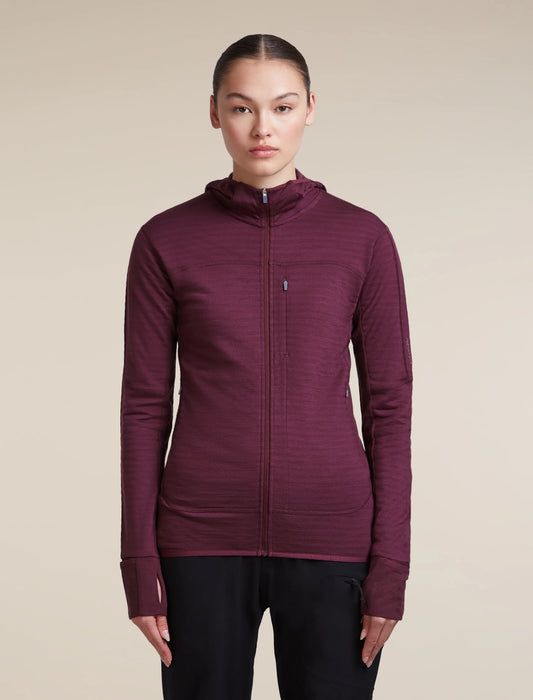 Women's Merino Blend 300 RealFleece™ Descender Long Sleeve Zip Hoodie