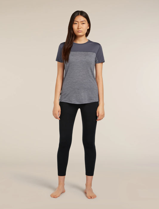 Women's Merino Blend 125 Cool-Lite™ Sphere Short Sleeve T-Shirt Colour Block