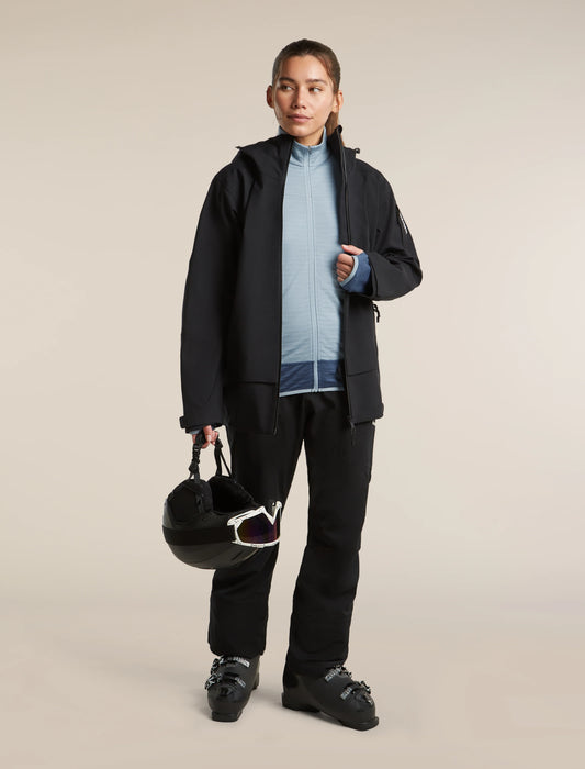 Women's Merino Blend 300 RealFleece™ Descender Long Sleeve Zip