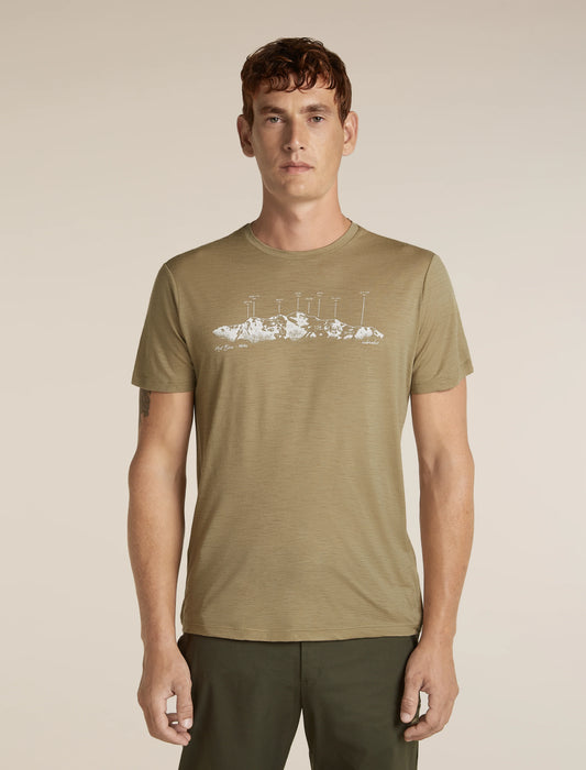 Men's Merino 150 Tech Lite Short Sleeve Tee The Peaks