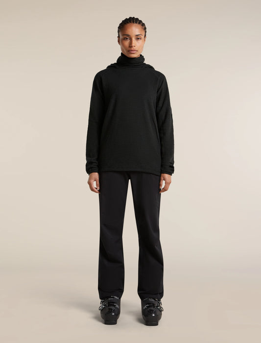 Women's Merino 400 RealFleece™ Grid Blackridge Pullover Hoodie