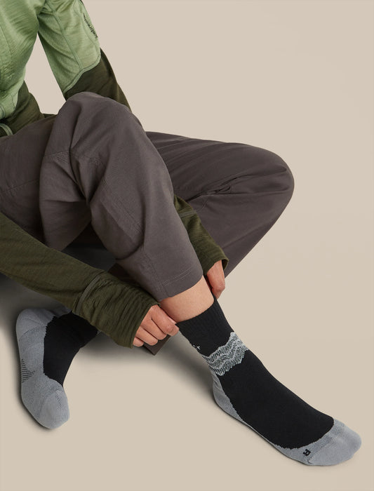 Women's Merino Hike+ Medium Crew Across the Peaks Socks