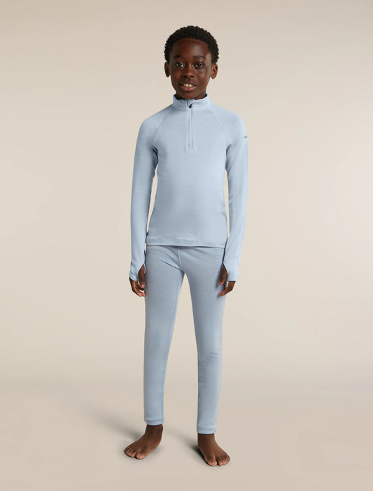 Kids' Merino 260 Oasis Long Sleeve Thermal Half Zip