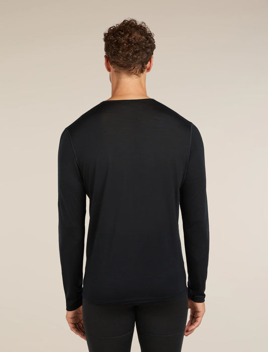 Men's Merino Blend 125 ZoneKnit™ Energy Wind Long Sleeve T-Shirt