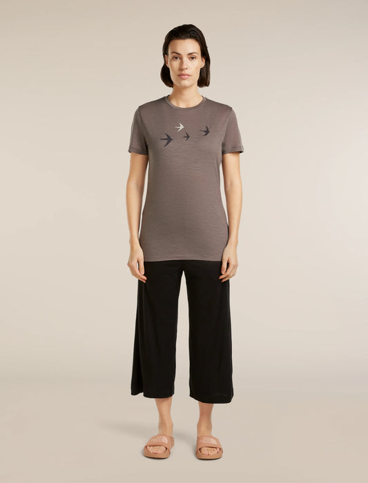 Women's Merino 150 Tech Lite Short Sleeve Tee Bird Transit