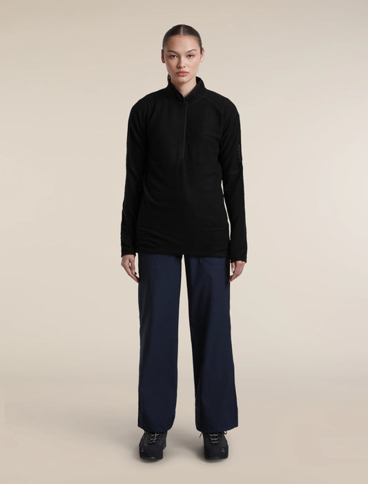 Women's Merino 400 RealFleece™ Grid Peaksland Long Sleeve Half Zip