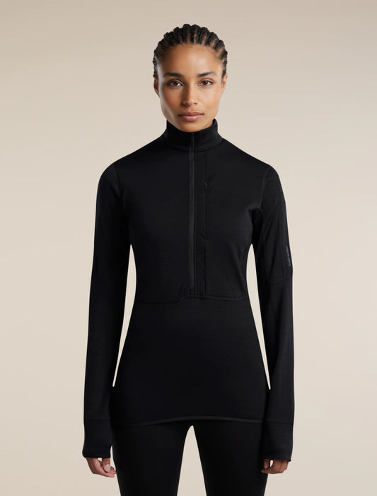 Women's Merino Blend 200 RealFleece™ Descender Long Sleeve Half Zip
