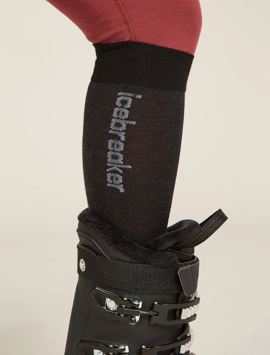 Women's Merino Snow Liner Over The Calf Socks