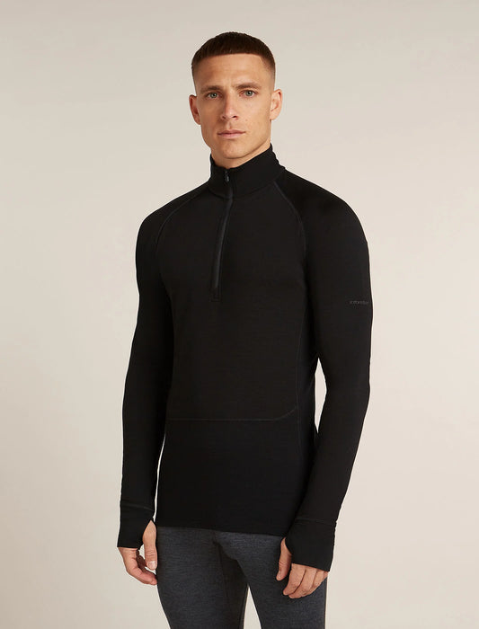 Men's Merino 200 ZoneKnit™ Long Sleeve Half Zip Thermal Top