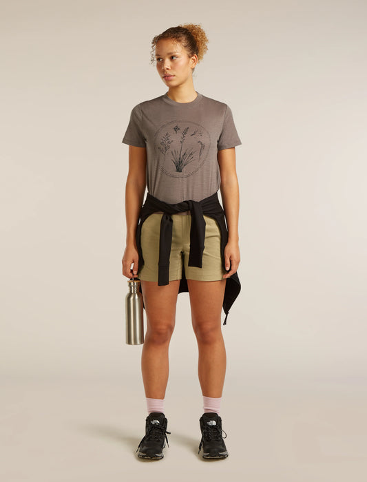 Women's Merino 150 Tech Lite Short Sleeve Crop Tee Seed Story