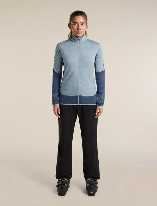Women's Merino Blend 300 RealFleece™ Descender Long Sleeve Zip